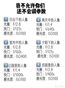单反人像风格参数设置_六个人像摄影风格与参数设置