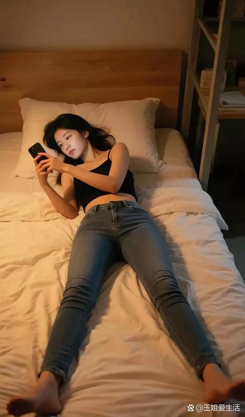 躺床上拍照怎么摆才好看_居家放松拍美照，温馨自然显生活