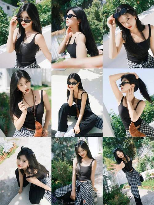 女生怎么拍照片姿势好看_自然放松显美感