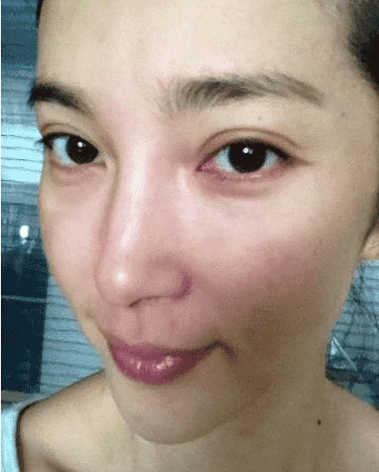 美颜与真人照片对比_真实美在于接纳不完美