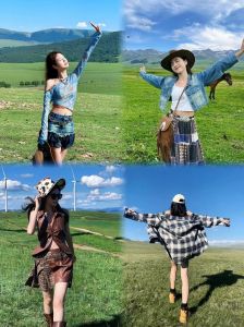 草原上的拍照姿势_阴天草原拍照技巧，轻松拍出美照
