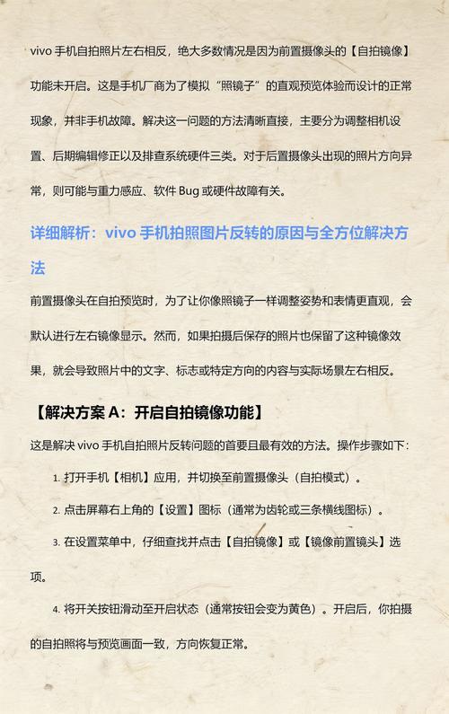 自拍照片怎么反转成正常照片_自拍镜像反转，相册或软件轻松调正