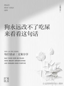 狗改不了的讽刺图片_狗改不了屎，讽刺本性难移