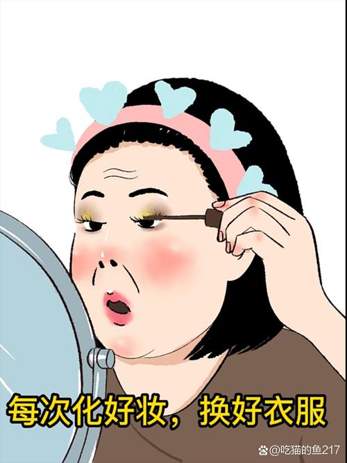 讽刺美颜p图的图片_真实与美颜的界限在哪里？