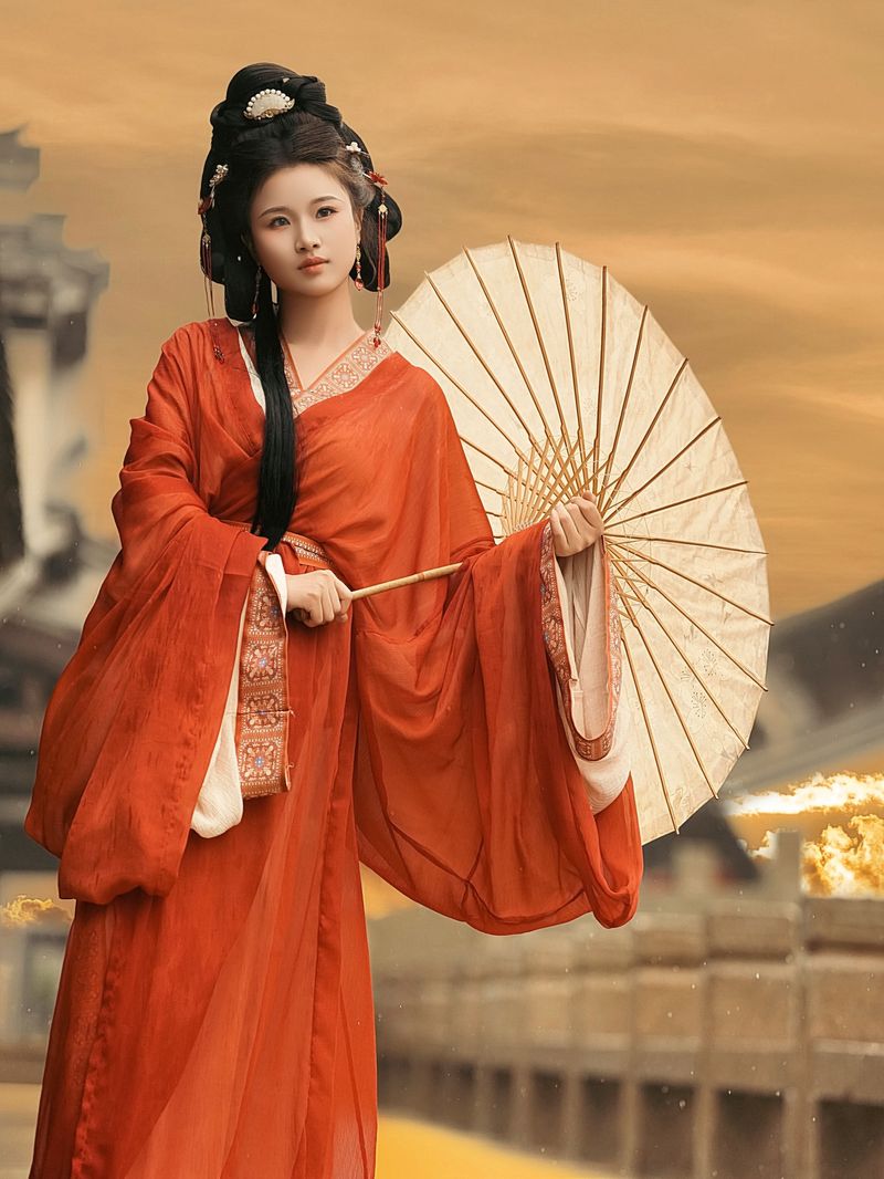 古装拍照100种姿势_汉服拍照姿势多，姿势美照不僵硬