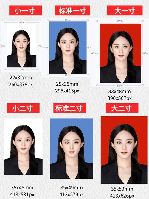 标准一寸照片比例_一寸证件照尺寸及使用全攻略