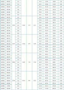 10a链条参数表_节距15.875mm，重载应用指南