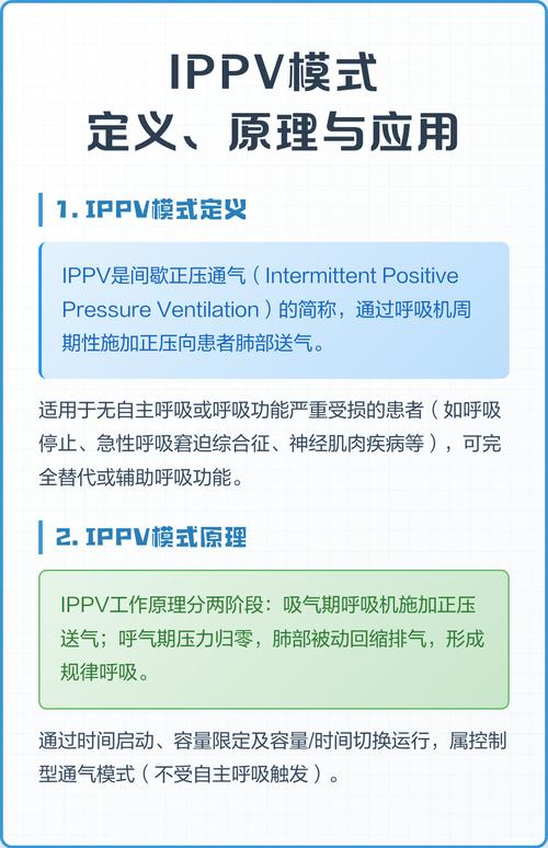 ippv模式及参数意义_强制送气，维持呼吸