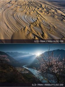 索尼拍风景参数_广角长焦拍花景，索尼风光选A档