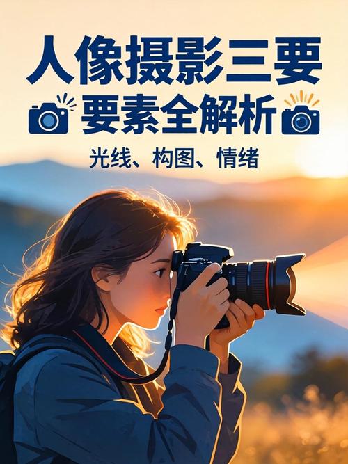 摄影人像三要素构图_色彩光线构图技巧