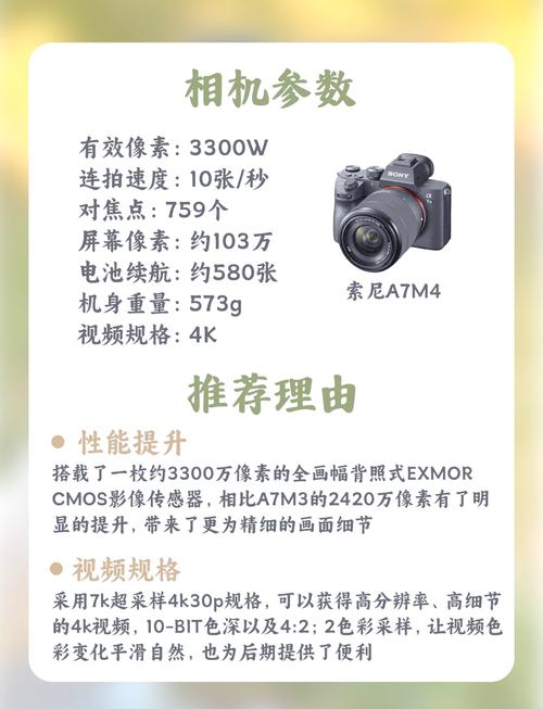 a7m4照片拍摄最佳参数_A7M4对焦灵敏选对档，镜头搭配效果佳