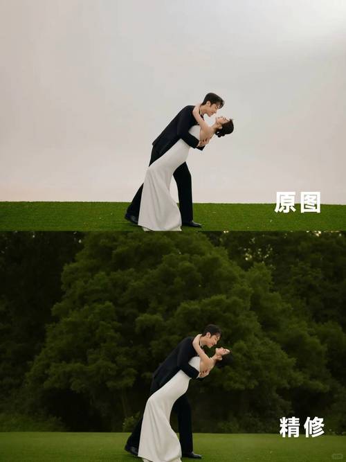 婚纱照修图可以换背景嘛_婚纱照换背景修图教程，轻松DIY